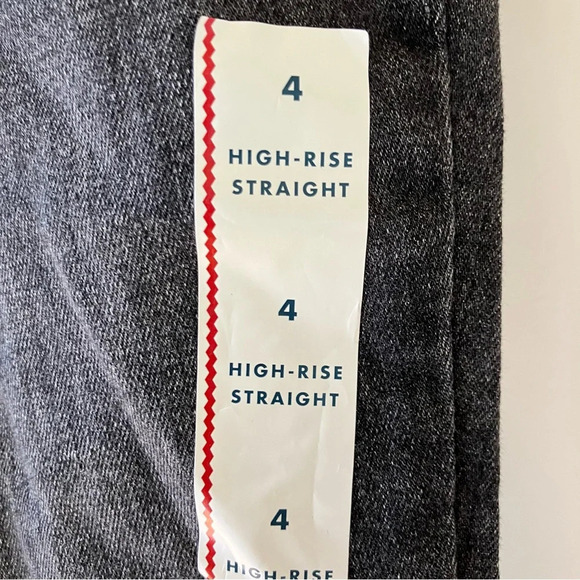 🐱 Cat & Jack Girl’s High-Rise Ankle Length Super Stretch Black Jeans (4) - Picture 4 of 5